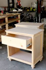 How To Build Diy Nightstand Bedside Tables Diy Furniture Plans Furniture Projects Diy Nightstand
