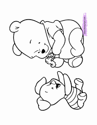 Winnie The Pooh Coloring Book Unique Baby Winnie Pooh Malvorlagen In 2020 Disney Coloring Pages Baby Disney Characters Coloring Books