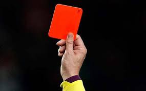 In soccer, yellow cards and red cards are used discipline players for general misconduct and bad behaviour during the game. And The Award Of The Footballers With The Most Red Cards Goes To Steemit