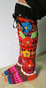 Check spelling or type a new query. Buy Hand Crafted Hand Knit Fair Isle Knee High Socks W 3d Flowers Made To Order From Y A R N C O T U R E Custommade Com