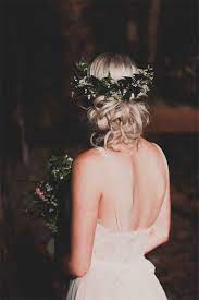 Maybe you would like to learn more about one of these? Aspyn Ovard Bridals Hochzeit Haar Mit Grun Dekor Coiffure Mariage Coiffure Mariee Mariage