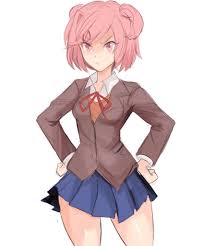 Repost Natsuki, drawn by me @rakeemspoon : rDDLC