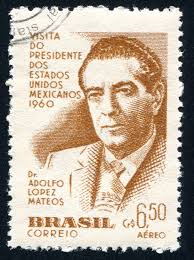 Adolfo Lopez Mateos of Mexico Editorial Stock Photo