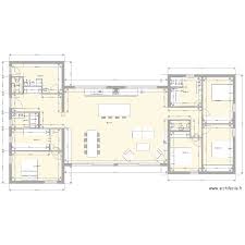Voir plus d'idées sur le thème plan maison, plan maison ossature bois, plan maison 4 chambres. Maison Ossature Bois 4 Plan 11 Pieces 170 M2 Dessine Par Lorenoz