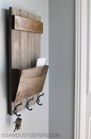Upcycled rug into urban tube top. Farmhouse Style Shiplap Wall Key Holder Sawdust Sisters