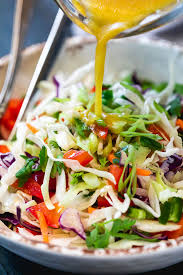 Healthy Cabbage Salad With Orange Lime Dressing Cabbage Salad Recipes Healthy Salad Recipes Cabbage Salad