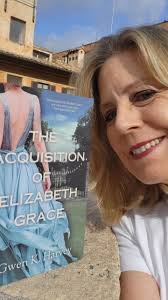 Rome... last morning in Italy. I walked through the streets and over to the  Spanish Steps, enjoying the peace and watching the city wake up. I took The  Acquisition of Elizabeth Grace along. She's why ...