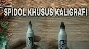Spidol Khusus Kaligrafi Bagi Pemula Cara Membuat Spidol Kaligrafi Youtube