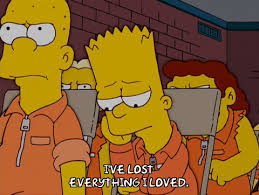Jan 22, 2020 · before long, other celebrities were also put into the meme format, like chewbacca, bart simpson, and even clinton impeachment independent counsel kenneth starr. Sad Bart Simpson Gif Find Share On Giphy