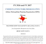 Abilene Metropolitan Planning Organization (MPO) - Documents ...