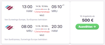 Der direktflug ab frankfurt dauert mit lufthansa 11 stunden 35 minuten. Gunstige Fluge Nach Mauritius Buchen Unsere Besten Tipps