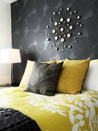 The different tones of teal in this college dorm room is so cute! 15 Cheery Yellow Bedrooms Hgtv