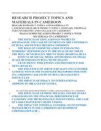 Accounting Project Topics Research Papers Academia Edu