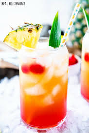 An easy cocktail to make by the glass or by the pitcher. Pineapple Rum Punch Real Housemoms