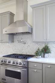 herringbone backsplash kitchen