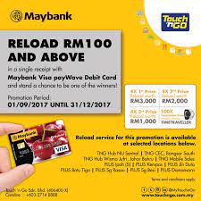 Pay at 7 eleven via touch 'n go ewallet. Reload With Maybank Visa Paywave Touch N Go Malaysia Facebook