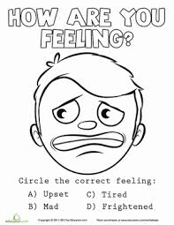 Is This Person Feeling Tired Or Frightened Your Child Can Decide As He Adds Some Colors To T In 2020 How Are You Feeling Emotions Activities Social Emotional Learning