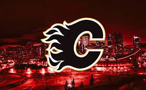 After i did the toronto maple leafs nail art in honor of mr. Calgary Flames Artwork Digital Art By Sportshype Art