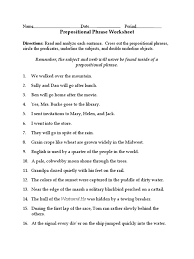 We did not find results for: Prepositional Phrase Worksheet