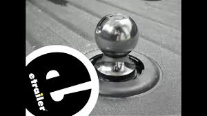 As such, some trucks come with a towing prep package that supplies them with the necessary we also offer our original double lock gooseneck hitch, folding ball gooseneck hitches and fixed ball gooseneck hitches. Etrailer Reese Pop In Ball For Gooseneck Hitches Review Youtube