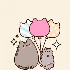 Pusheen cat emoji, i am pusheen the cat sticker telegram, cat, mammal, animals png. Pusheen Wallpaper For Computer Pusheen And Stormy Balloons 800x800 Wallpaper Teahub Io