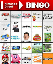 Find and save nintendo direct memes | from instagram, facebook, tumblr, twitter & more. 11 12 15 Nintendo Direct Bingo Imgur