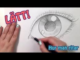 Här ser du steg för steg hur man ritar, tecknar och färglägger. Hur Man Ritar Ett Realistiskt Oga Latta Lar Dig Teckna Videos For Alla Youtube Tecknade Ogon Saker Att Rita Enkla Saker Att Rita