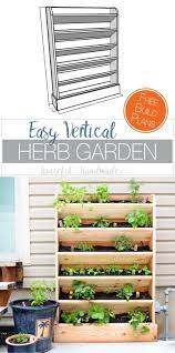 Diy Vertical Garden With Drip Watering System Vertical Garden Diy Cedar Vertical Garden Vertical Herb Garden