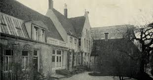 1930 1935 herestraat zuiderdiep esserhuis gezicht in de tuin van west naar oost groningen gezicht stad