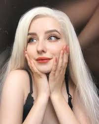 Light Blonde Synthetic Lace Front Wig