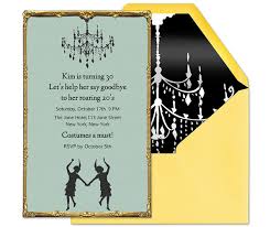 Once you have chosen a template, change the text, and add your food options. Roaring 20s Theme Party Guide Evite