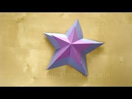 Dieser fünfzackige origami stern wird aus nur einem blatt origami papier gefaltet und. Weihnachtssterne Basteln 3d Sterne Basteln Diy Stern Basteln Fur Weihnachten Youtube