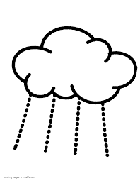 Weather coloring pages for toddlers. Rain Coloring Pages Weather Phenomena Coloring Pages Printable Com