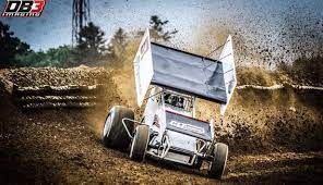 Kyle Larson In Nz 17 Dirt Car Racing Speedway Racing Sprint Cars