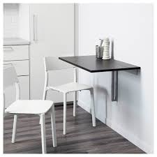 Bjursta Wall Mounted Drop Leaf Table Brown Black Ikea Drop Leaf Table Leaf Table Wall Mounted Table