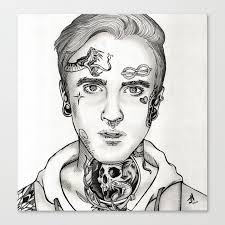 How to draw draco malfoy from harry potter. Draco Malfoy Tom Welton Tattooed Portrait Drawing Canvas Print By Jimmy Lee Society6