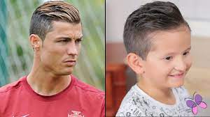Cristiano Ronaldo Haircut And Hairstyle For Boys Youtube