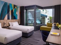 There is a main lounge area with tv etc. Novotel Geelong Accorhotels