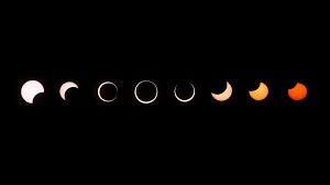 Solar eclipses happen when the moon moves directly between the sun and earth, casting a shadow on our planet and blocking out at least some of the sun's light. Krzjevm2wh54rm