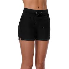 Charmo Charmo High Waist Swim Shorts Boardshort Swim Bottom Tankini Swimwear Shorts Bike Sport Pants Walmart Com Swim Suit Bottoms Swimsuit With Shorts High Waisted Swim