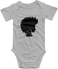 Baby hairs | learn how to lay edges & the best edge controls. Aooedm Natural Hair African American Women Romper Infant Baby Bodysuit Novelty Jumpsuit Clothes For Baby Gray Amazon Co Uk Clothing