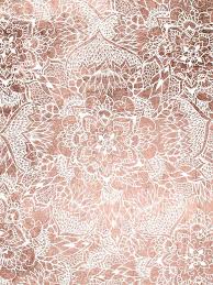 Maybe you would like to learn more about one of these? Modern Faux Rose Gold Floral Mandala Hand Drawn Iphone Case Cover By Girlytrend In 2021 Rose Gold Wallpaper Free Iphone Wallpaper Gold Wallpaper