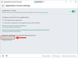 How To Modify Application Rights And Protected Resources List In Kaspersky Internet Security 2018