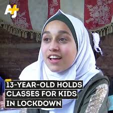 This 13-Year-Old Girl Is Holding Classes for Kids in Her Neighborhood