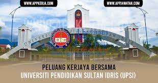 It was set up by the british government and designed to provide teacher training and education. Jawatan Kosong Di Universiti Pendidikan Sultan Idris Upsi Appkerja Malaysia