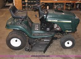 Which is the most reliable craftsman lawn mower? Craftsman Lt1000 Lawn Mower In Abilene Ks Item V9239 Sold Purple Wave