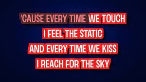 Cascada Everytime We Touch Karaoke Version Youtube