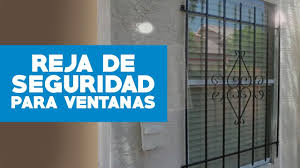 ► ventanas con protecciones modernas. Como Instalar Una Reja De Seguridad Para Ventanas Youtube
