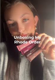 Unboxing My Rhode Order: Lip Treatment Experience