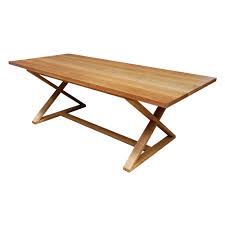 Free delivery and returns on ebay plus items for plus members. American Oak X Leg Table Nz Made Urbano Interiors